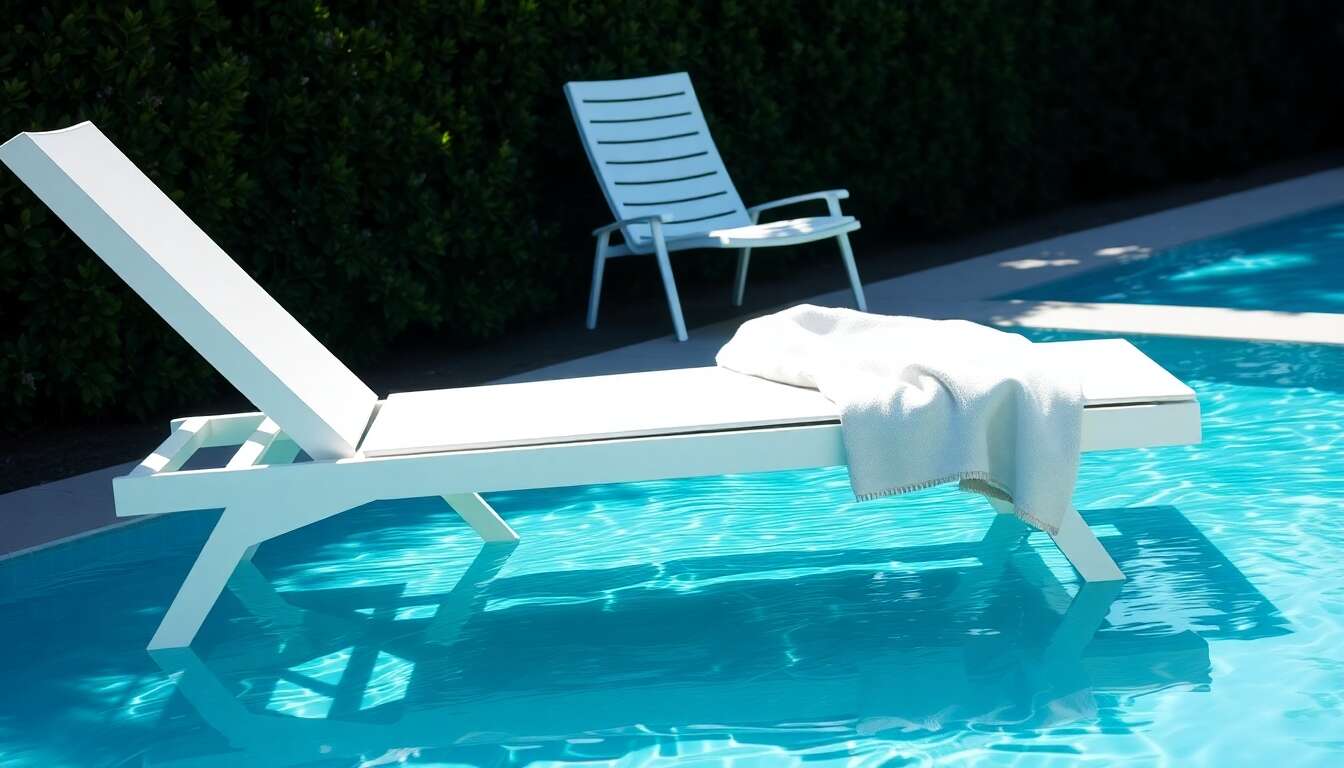 Comment nettoyer un bain de soleil blanc facilement