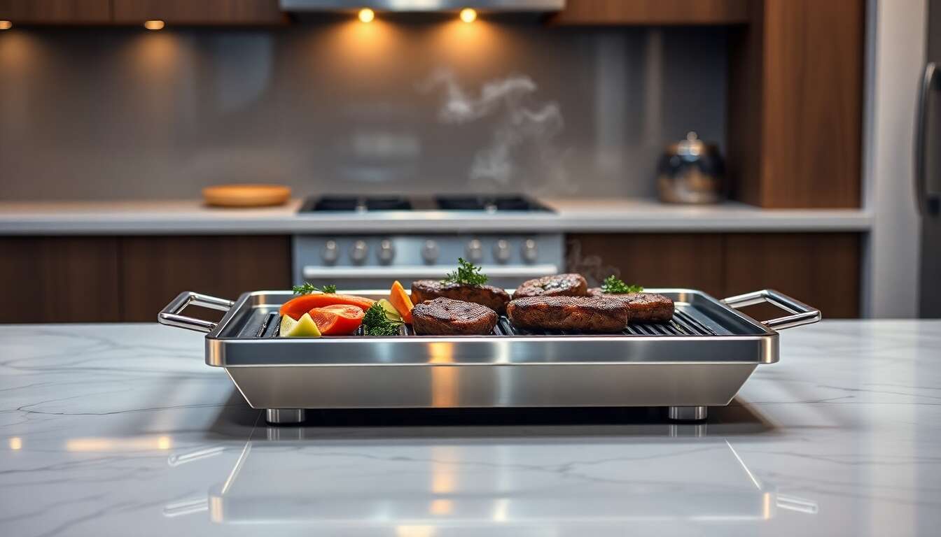 L'engouement croissant pour la cuisson sur plaque métallisée