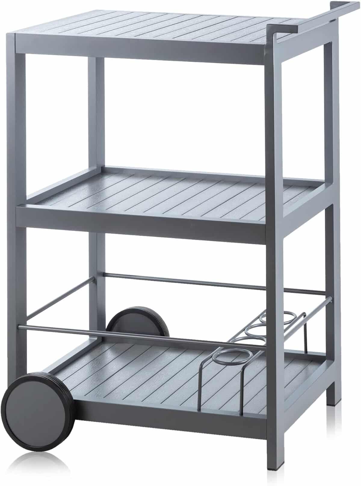 Test : chariot de jardin Alfresia en aluminium gris