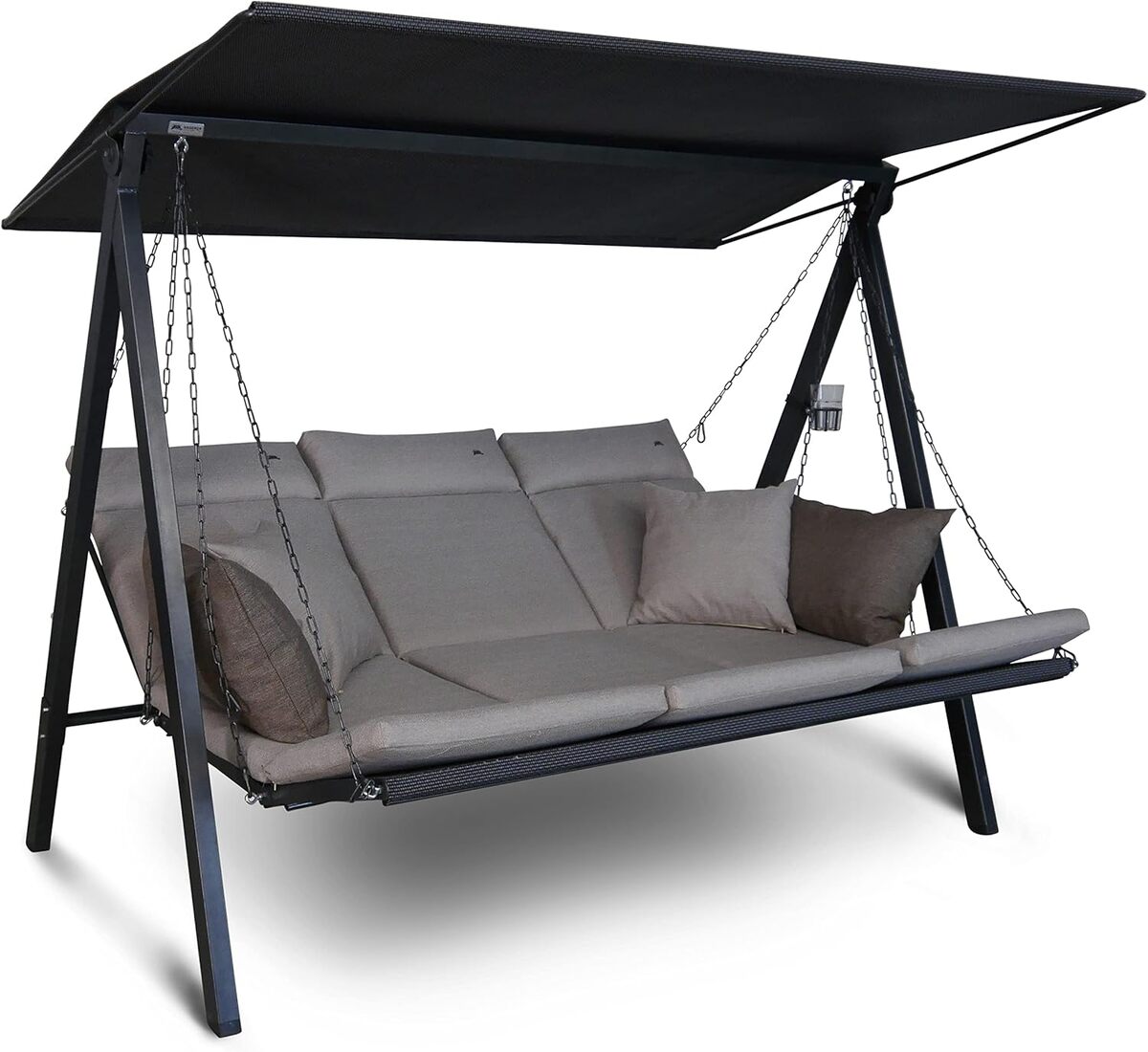 Test de la balancelle Angerer Lounge beige