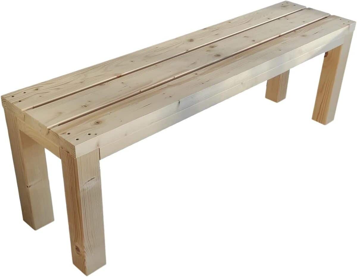 Test de la banquette TOTAL WOOD 2025 pour jardin et intérieur