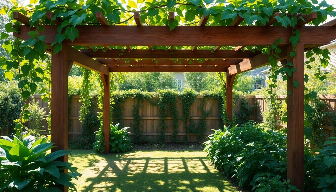 Astuces pour entretenir une pergola en bois au fil des saisons
