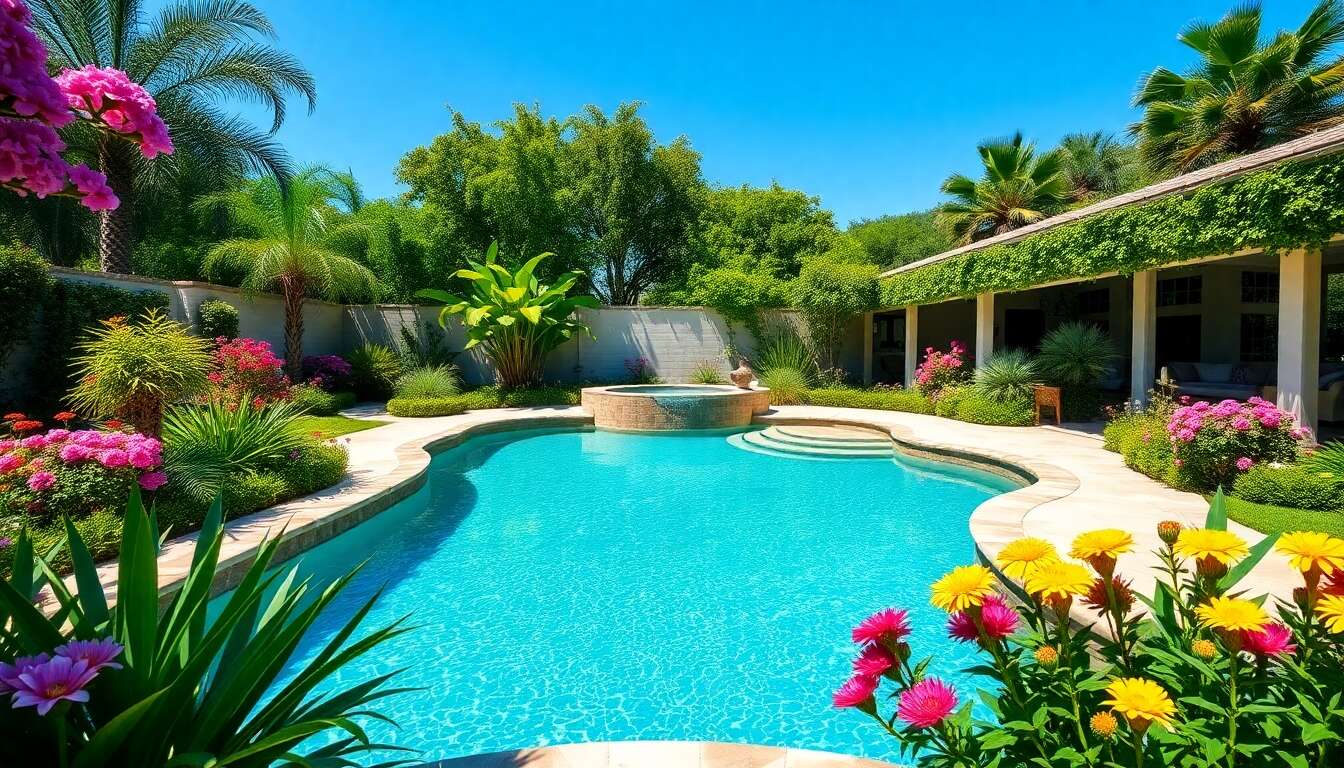 L'art de sublimer votre jardin avec une piscine unique