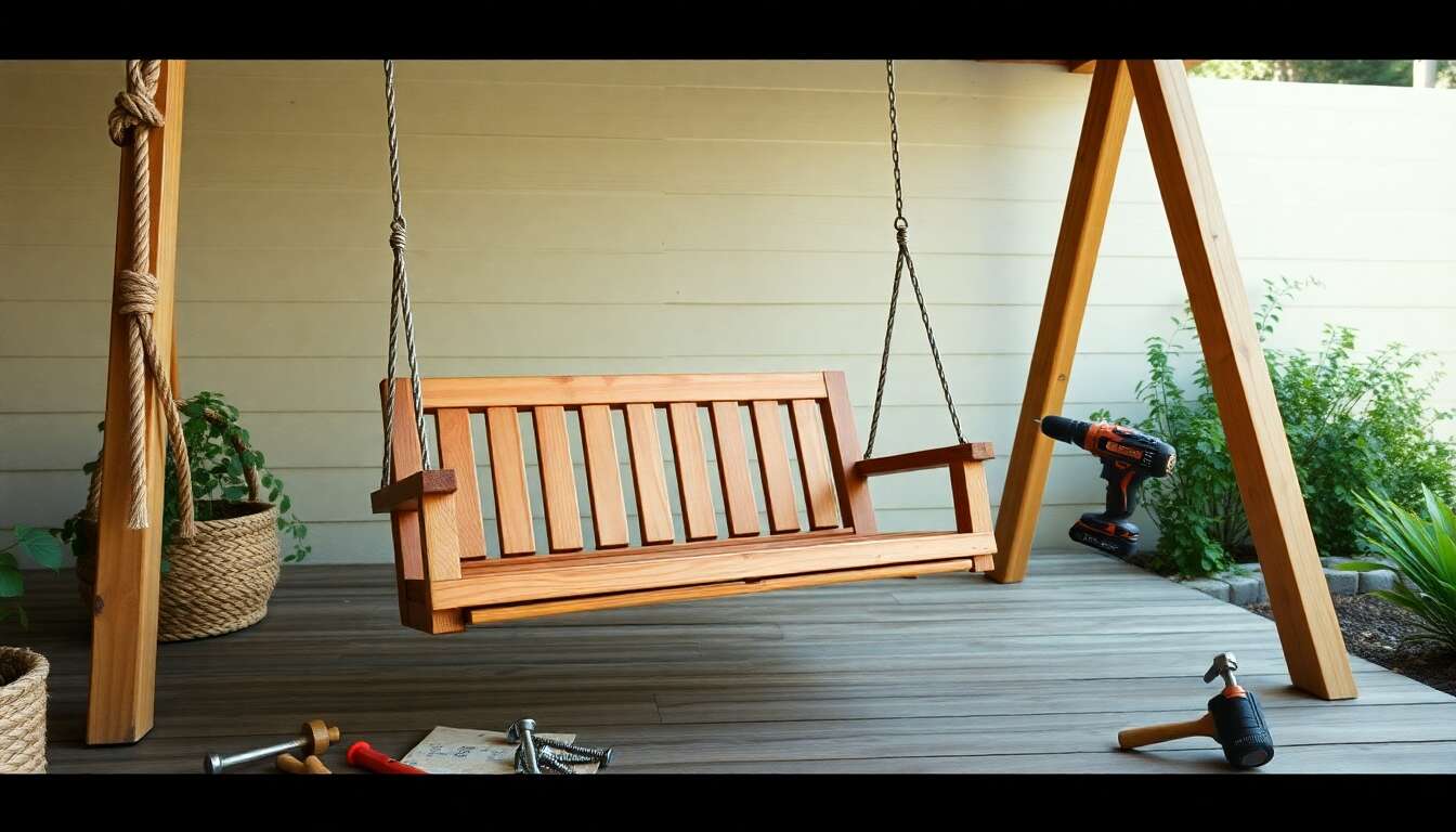 Installation facile de votre nouvelle balancelle