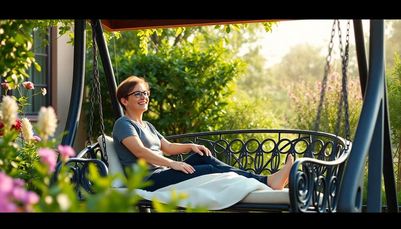 Comparatif des matériaux pour balancelles extérieures