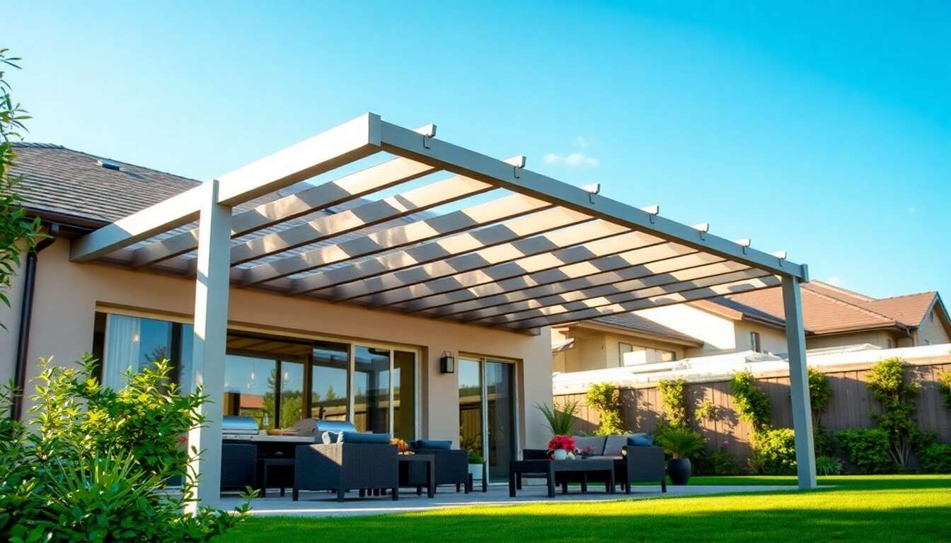 Pergolas en aluminium : durabilité et résistance à l'épreuve