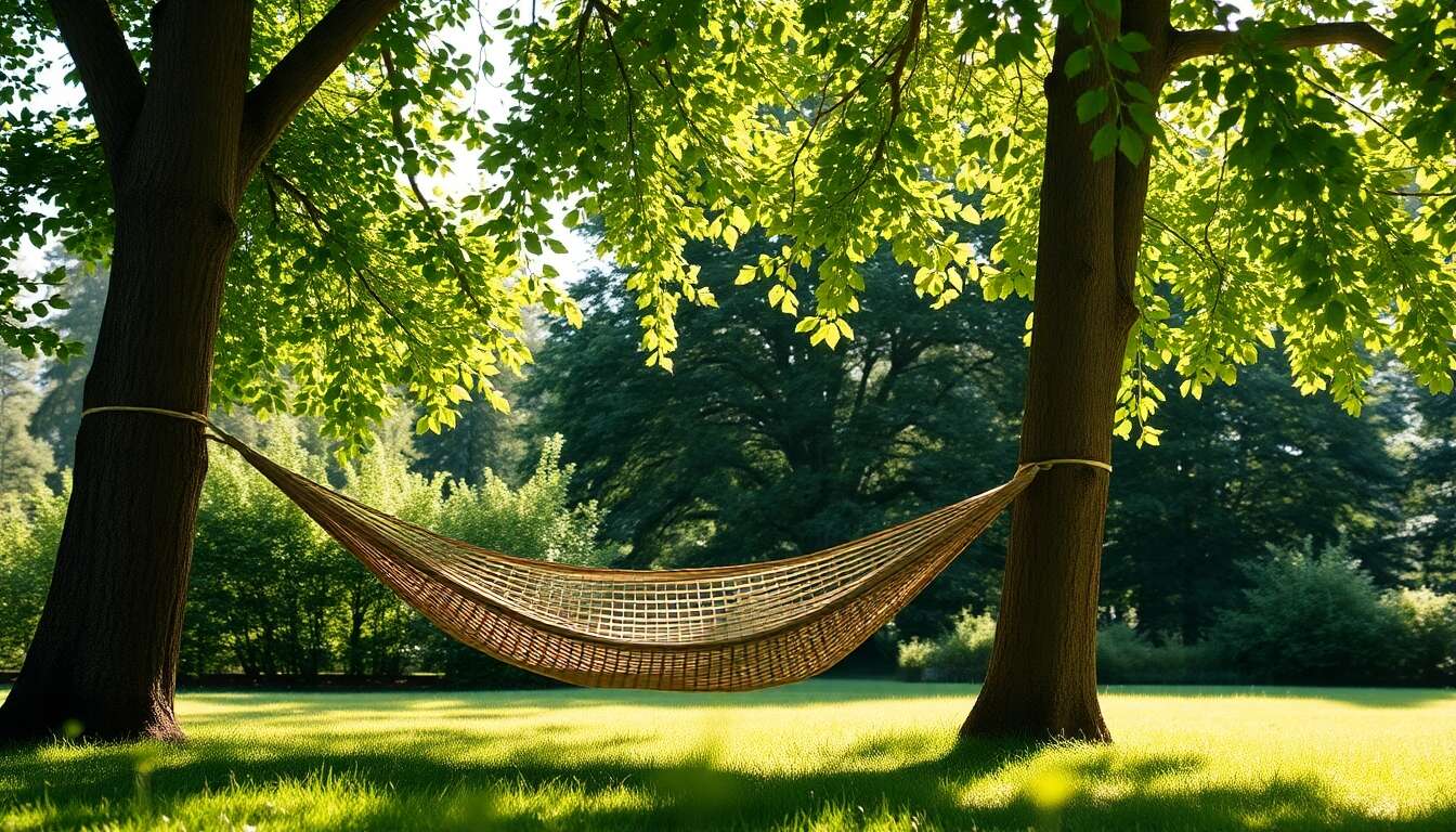 Explorer l'art de la sieste avec un hamac