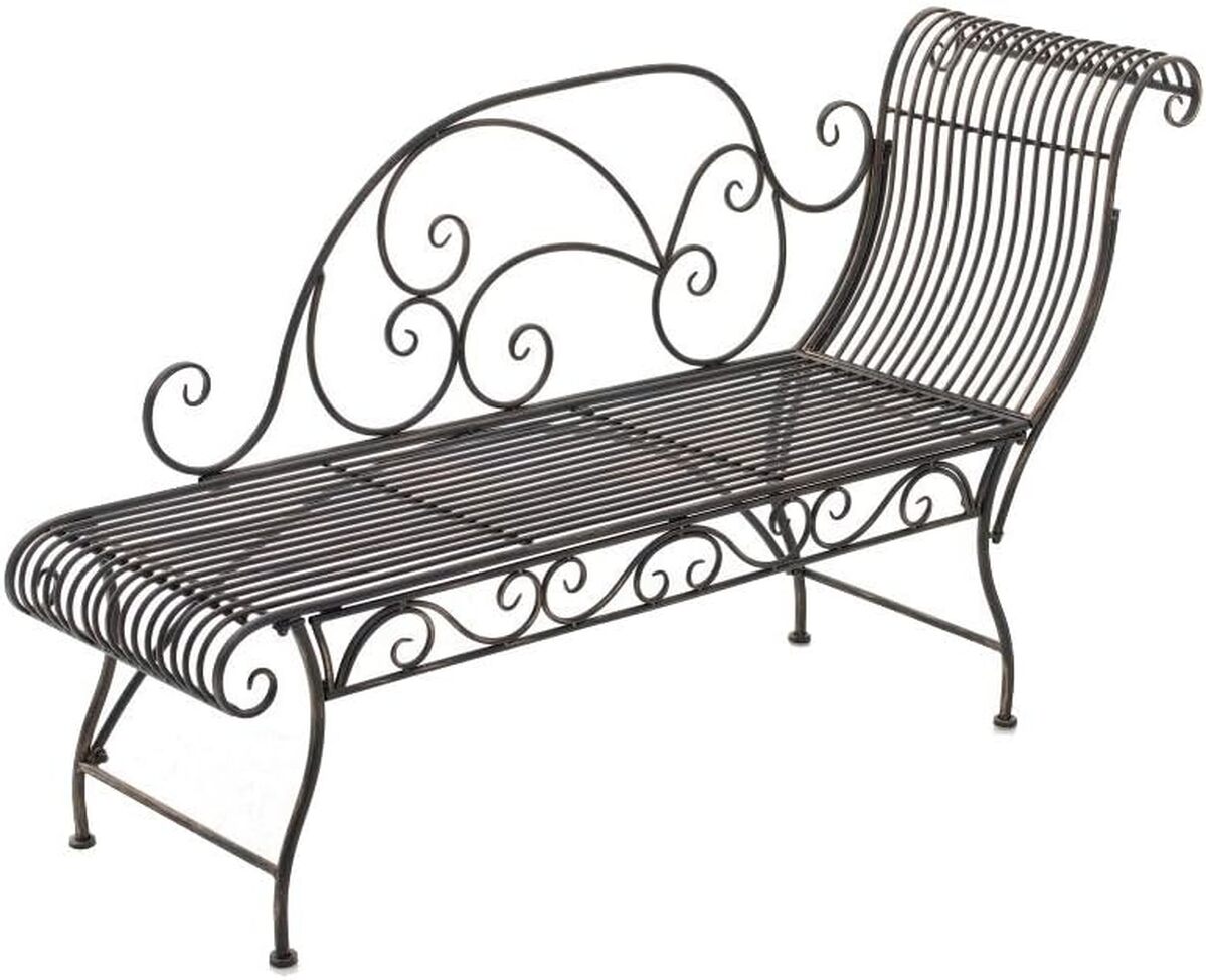 Avis sur le banc Karma de CLP : élégance romantique en fer forgé