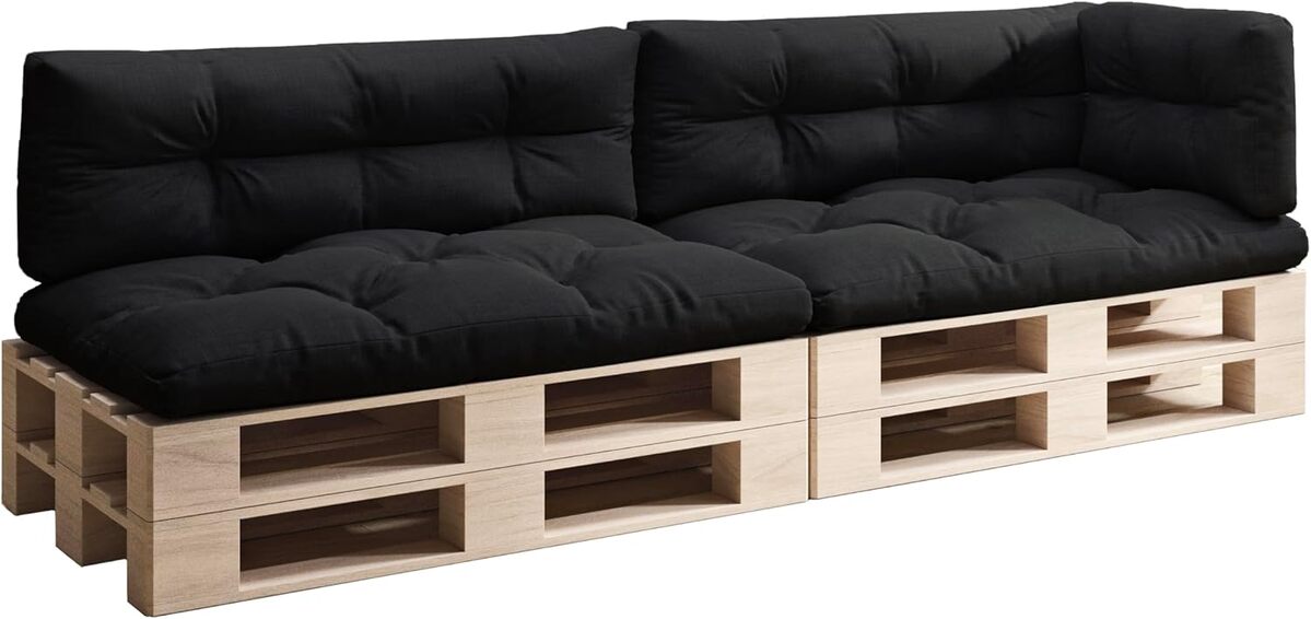 Avis sur le set de 5 coussins sunnypillow pour palette : confort et élégance