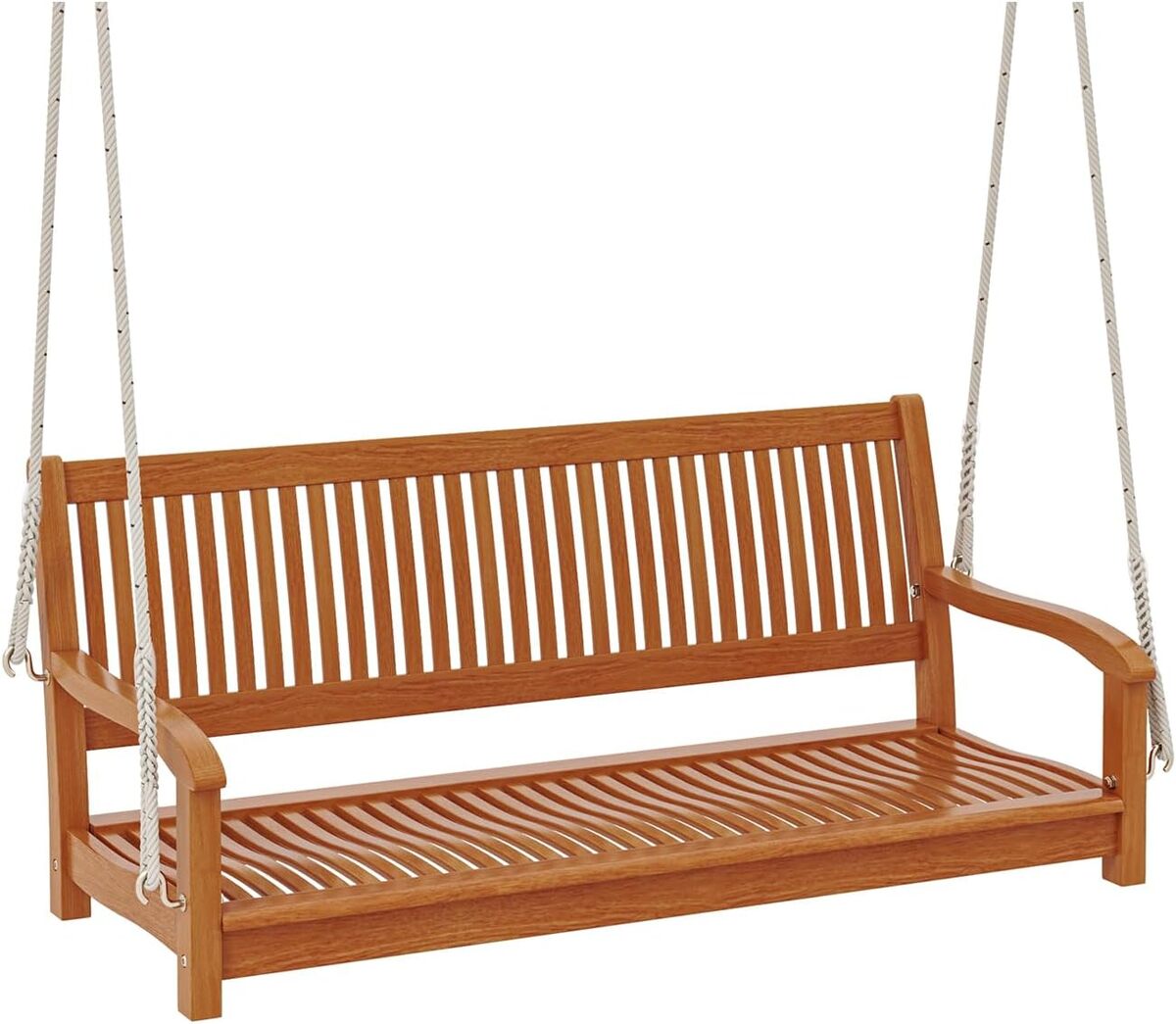 Test de la balancelle Goplus en bois pour jardin