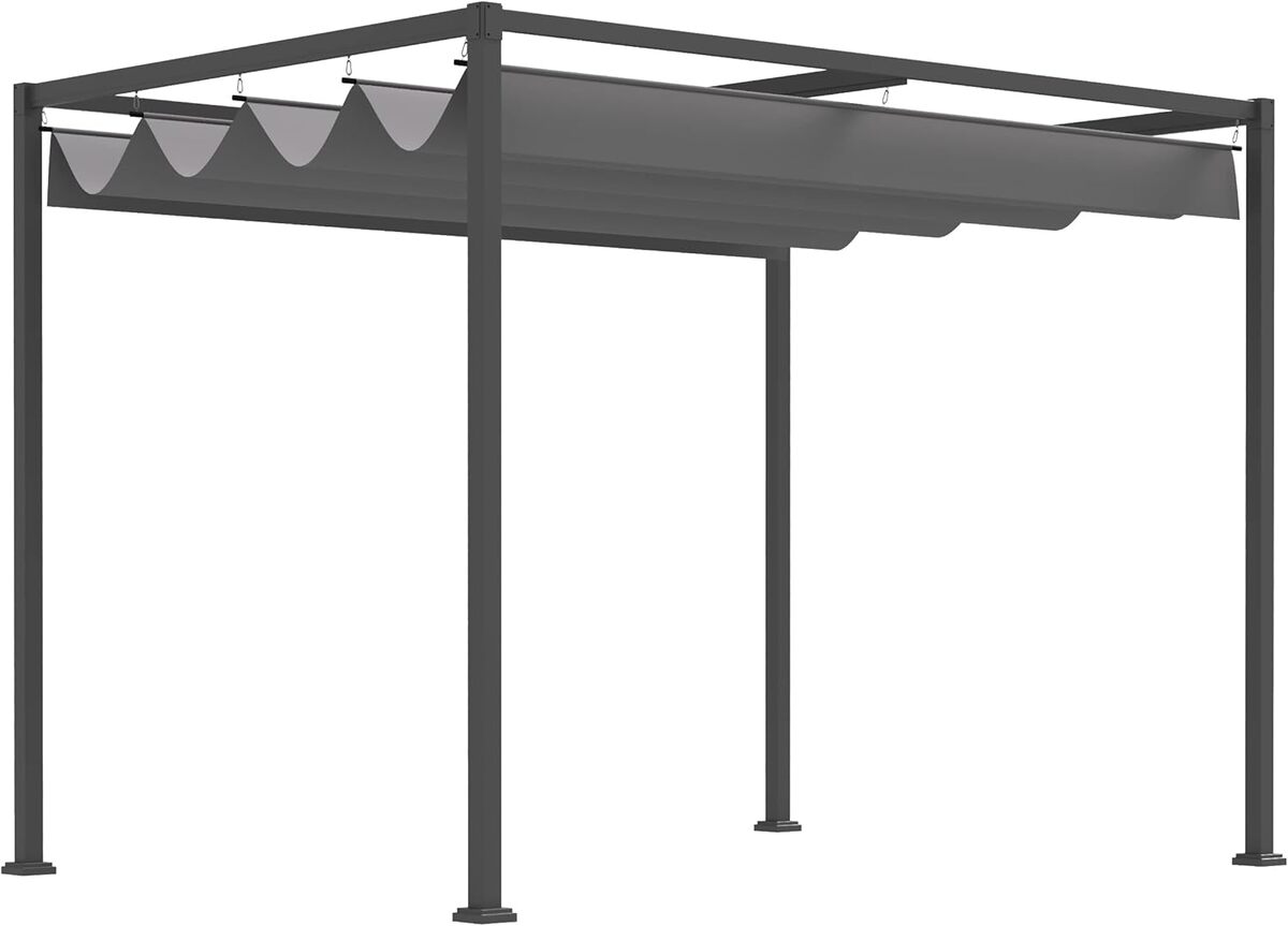 Test de la pergola rétractable Outsunny 3x2 m : design et robustesse au jardin
