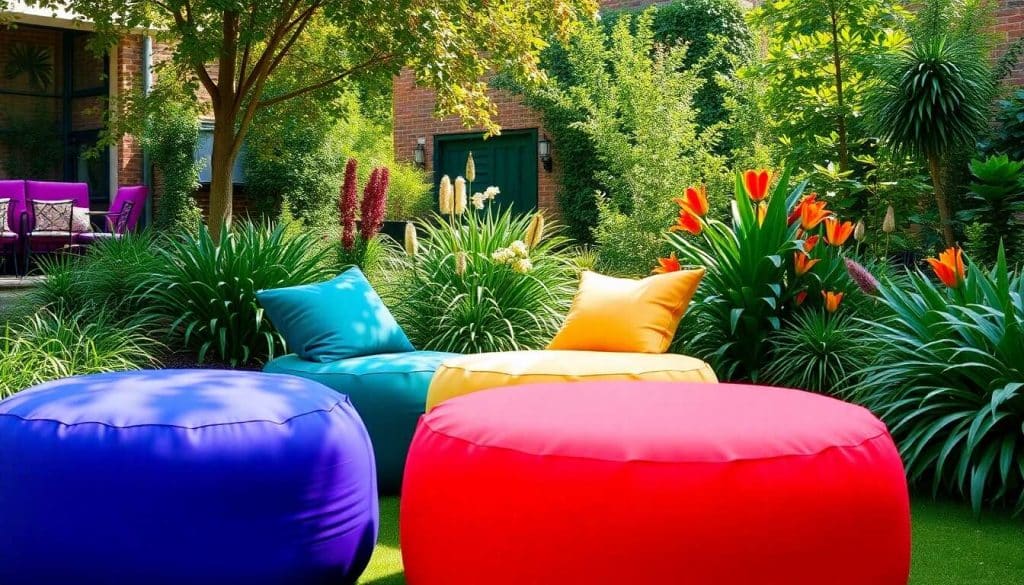 Top des poufs extérieurs tendance cette saison