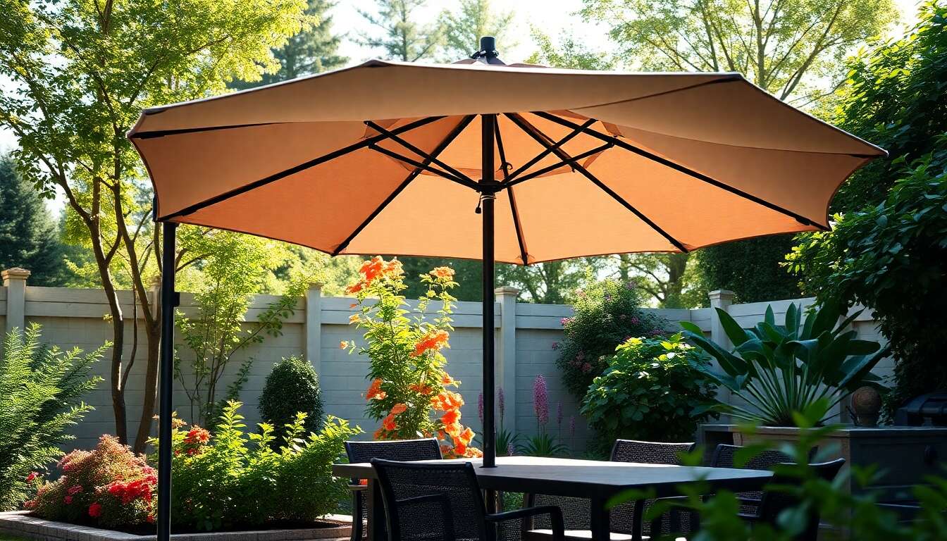 Guide d'achat : choisir son parasol de jardin