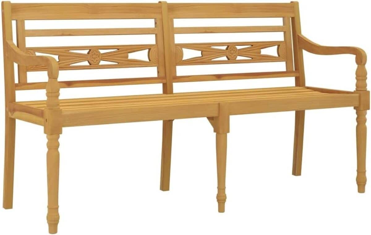 Avis sur le banc Batavia de vidaXL en teck