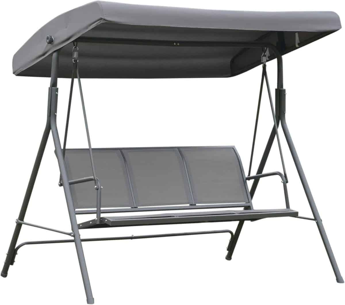 Test : balancelle de jardin Outsunny 3 places grand confort