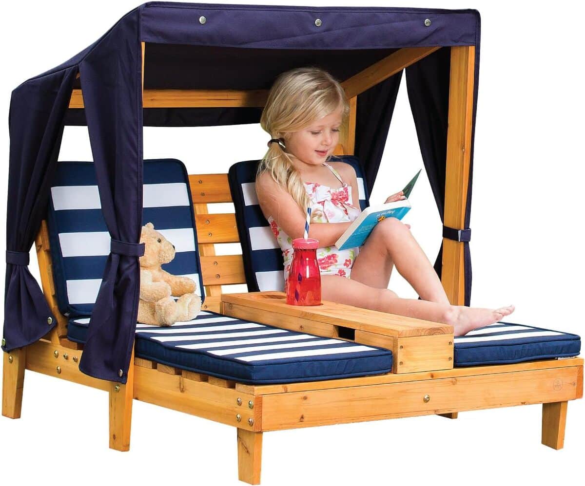 Test : chaise longue KidKraft pour enfants