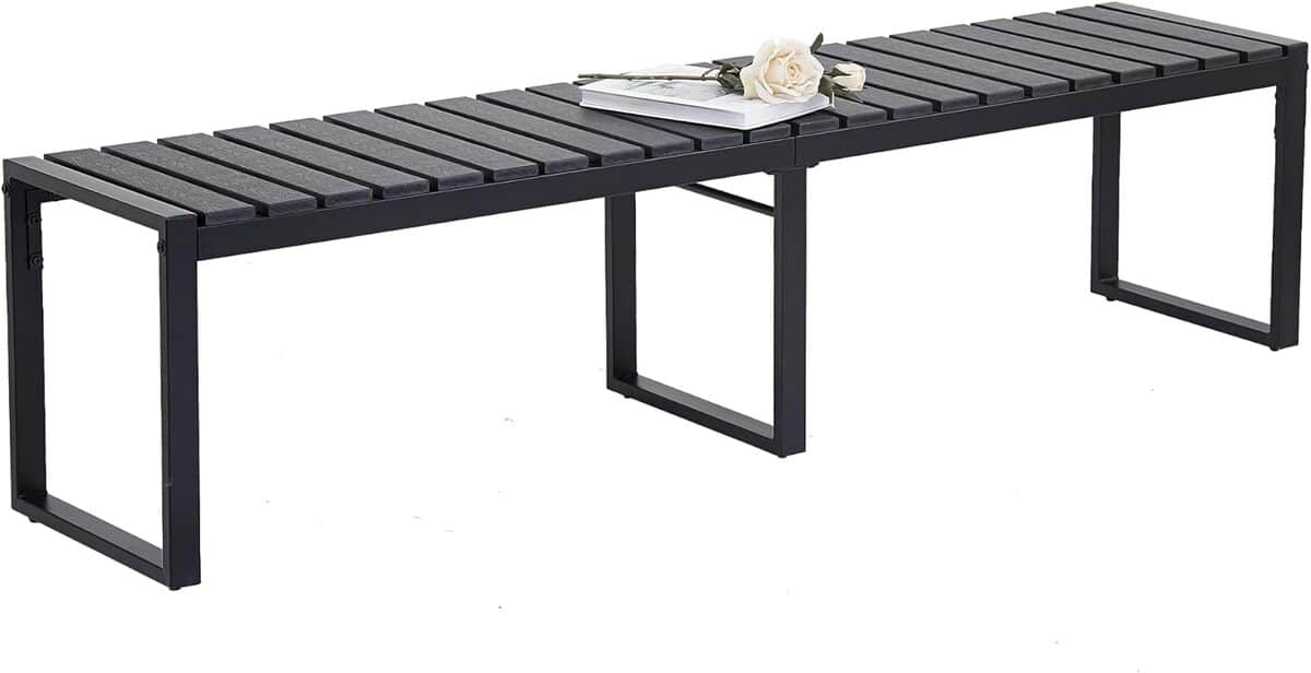 Test du banc de jardin Mingone : confort et style à l'extérieur