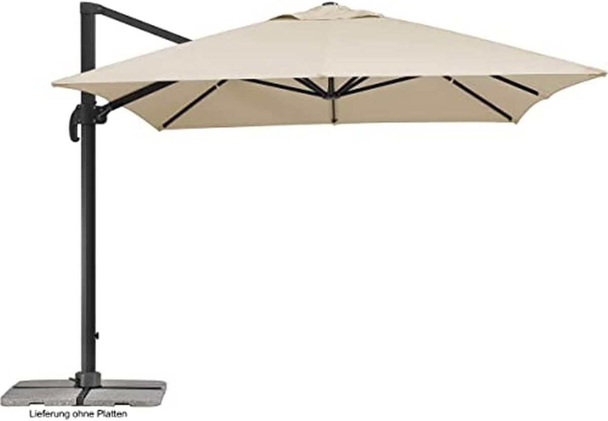 Test du parasol déporté Schneider Rhodos