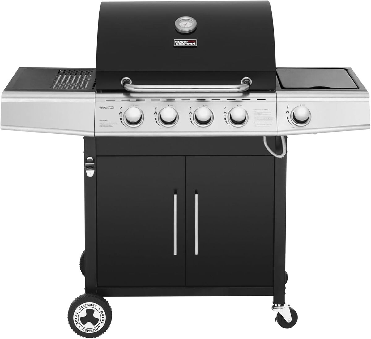 Test rapide du Royal Gourmet barbecue gaz 4+1 brûleurs