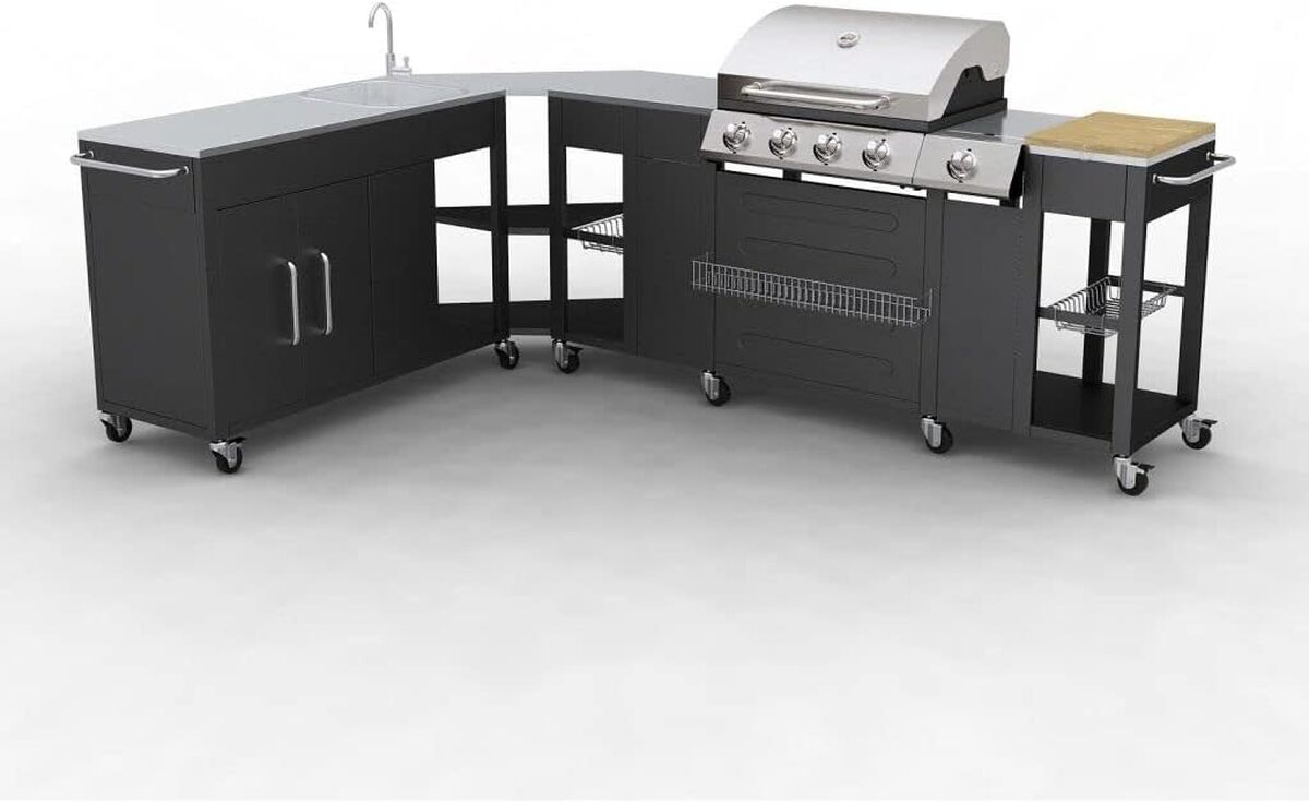 Test du barbecue à gaz inox vidaXL 4+1 brûleurs : performance et praticité