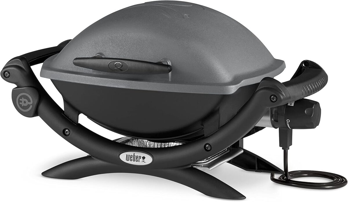 Test du barbecue Weber Q Kettle 1400 noir/gris aluminium
