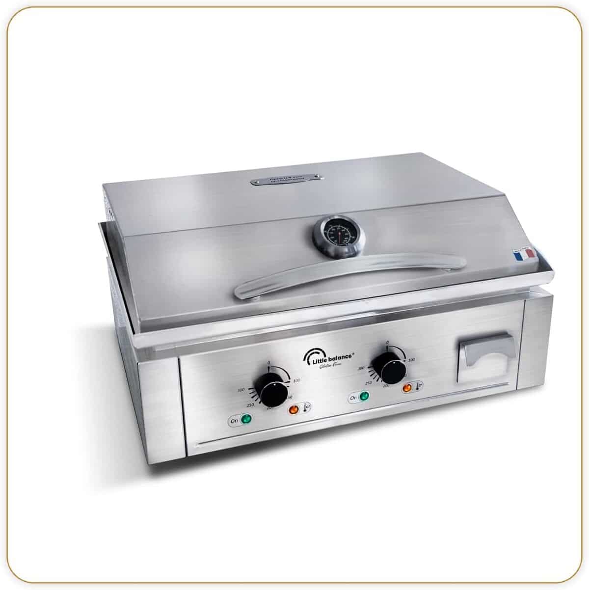 Test Little Balance 8473 : plancha électrique pro en inox