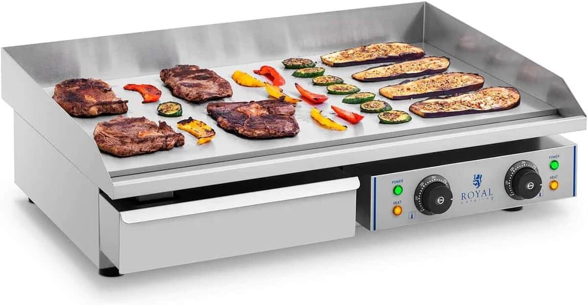 Test : plancha grill électrique Royal Catering RCEG-75