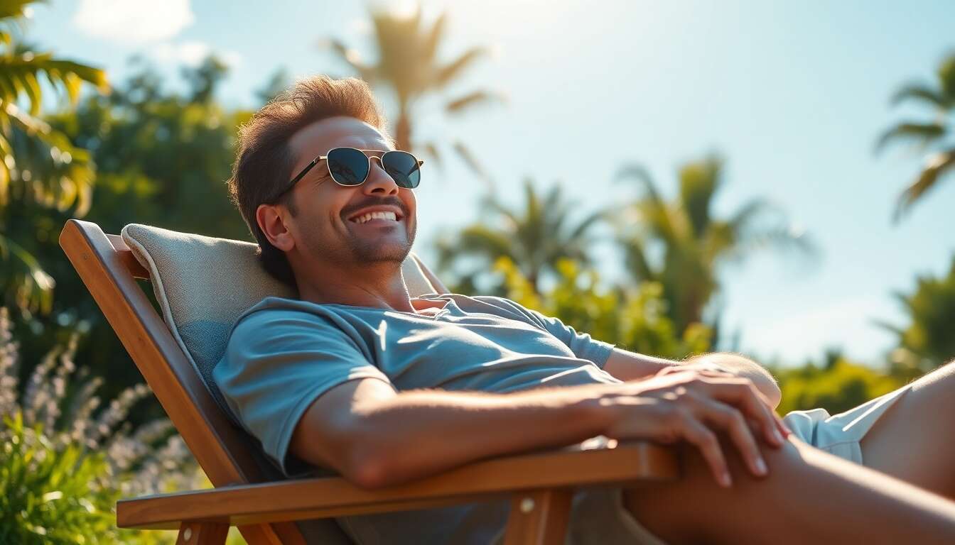 Les bienfaits du bain de soleil sur le bien-&ecirc;tre mental