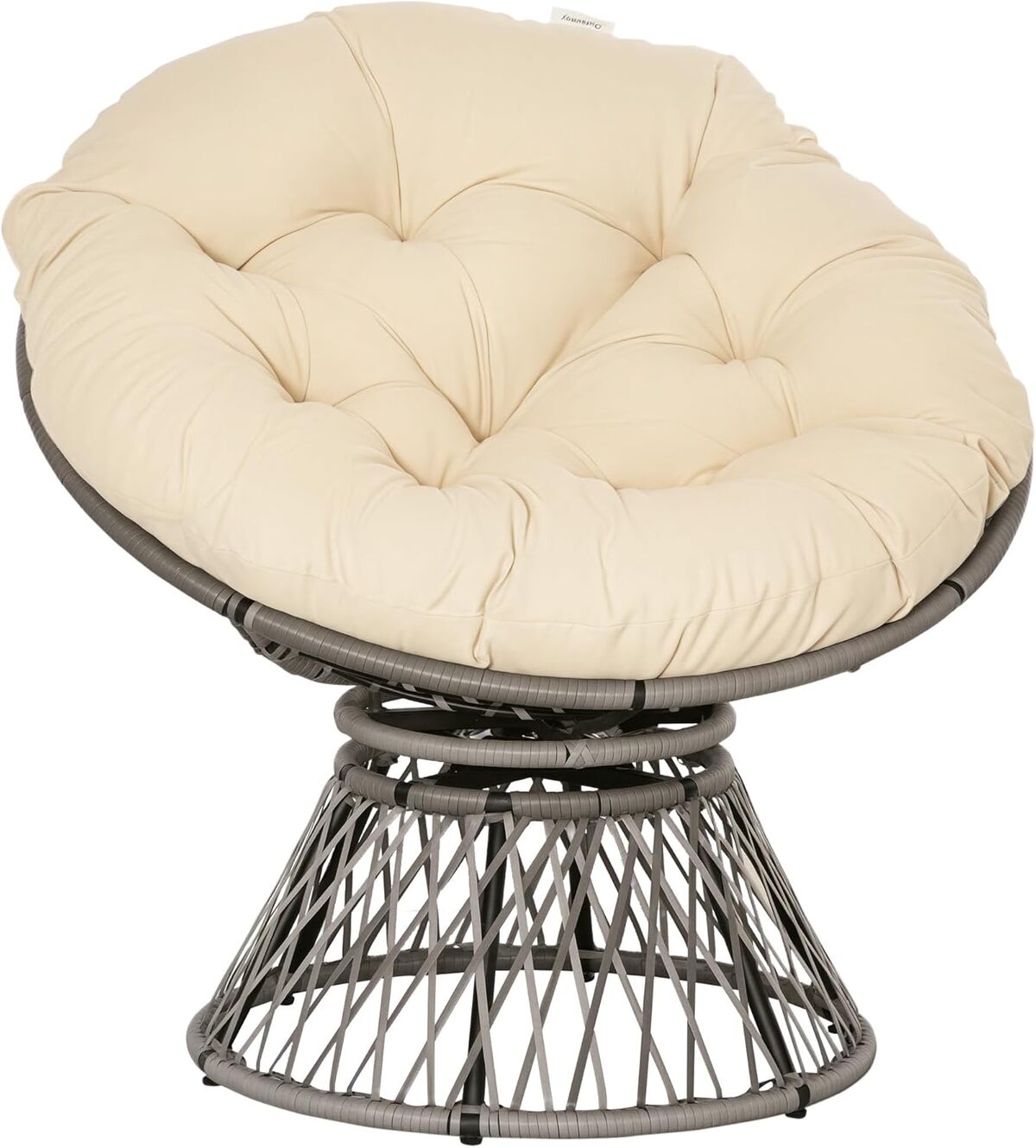 Avis sur le fauteuil papasan Outsunny : confort et élégance à l'extérieur