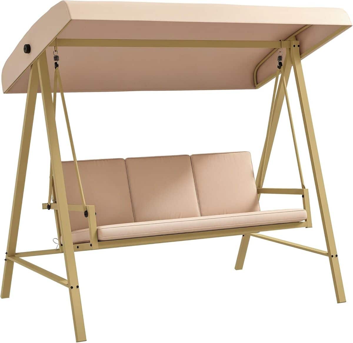 Test de la balancelle 3 places Outsunny : confort et style au jardin