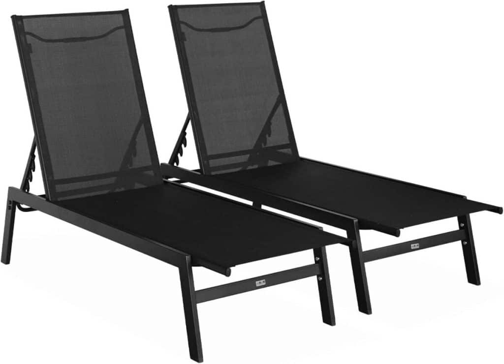 Test des transats Alice's Garden Flora : confort et style en duo