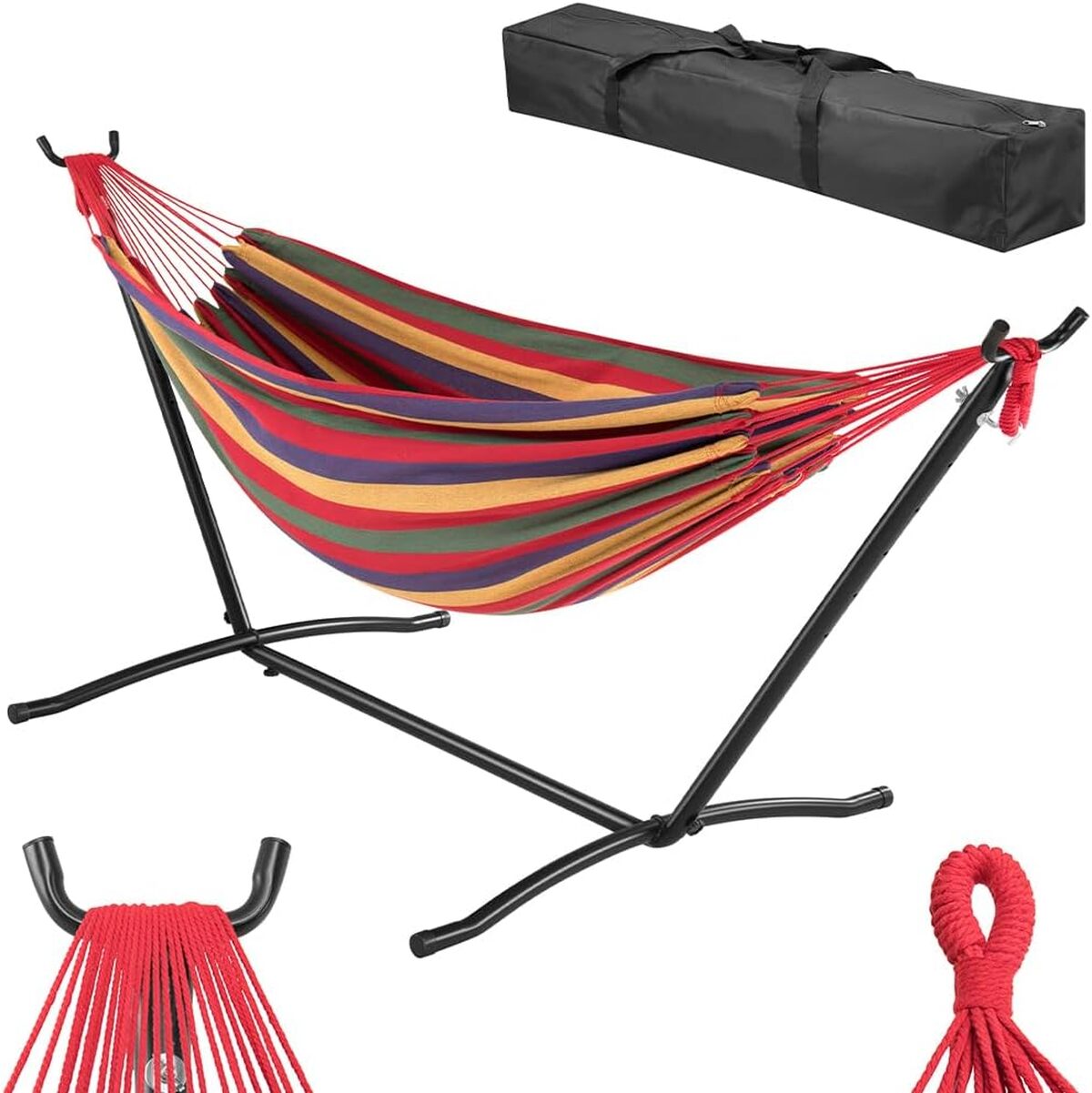 Test du hamac Bakaji : confort et résistance au rendez-vous