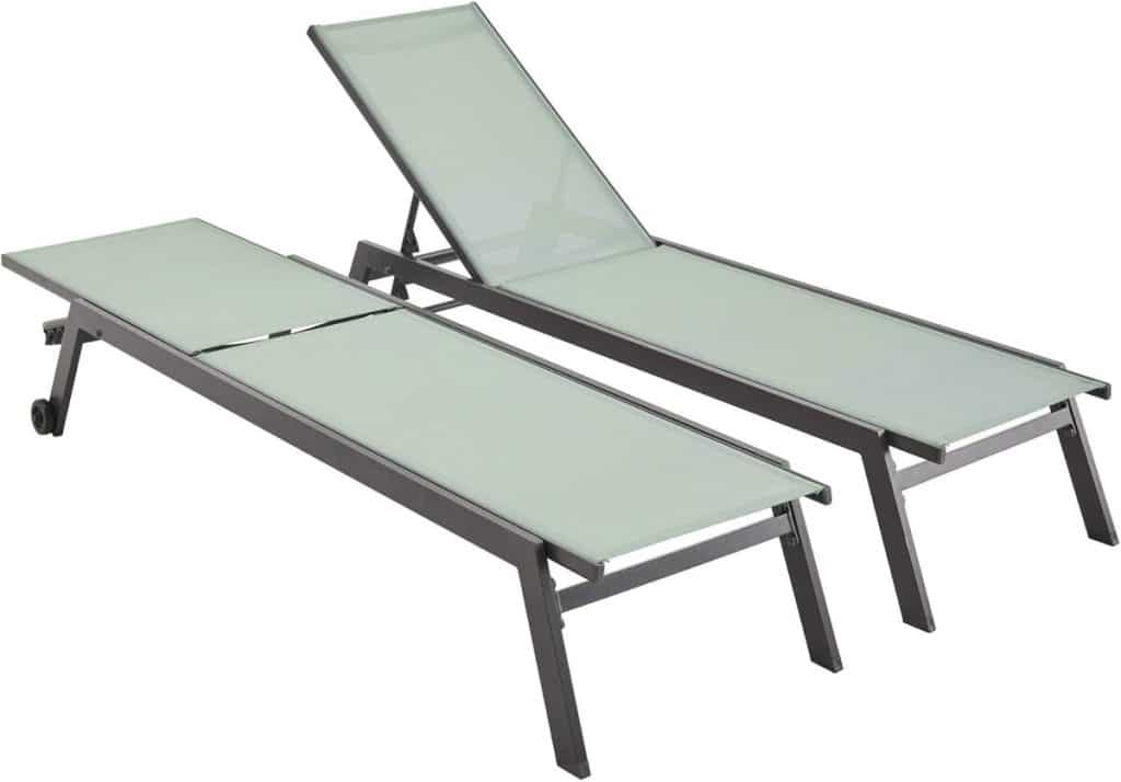 Test du lot de 2 bains de soleil Elsa Alice's Garden