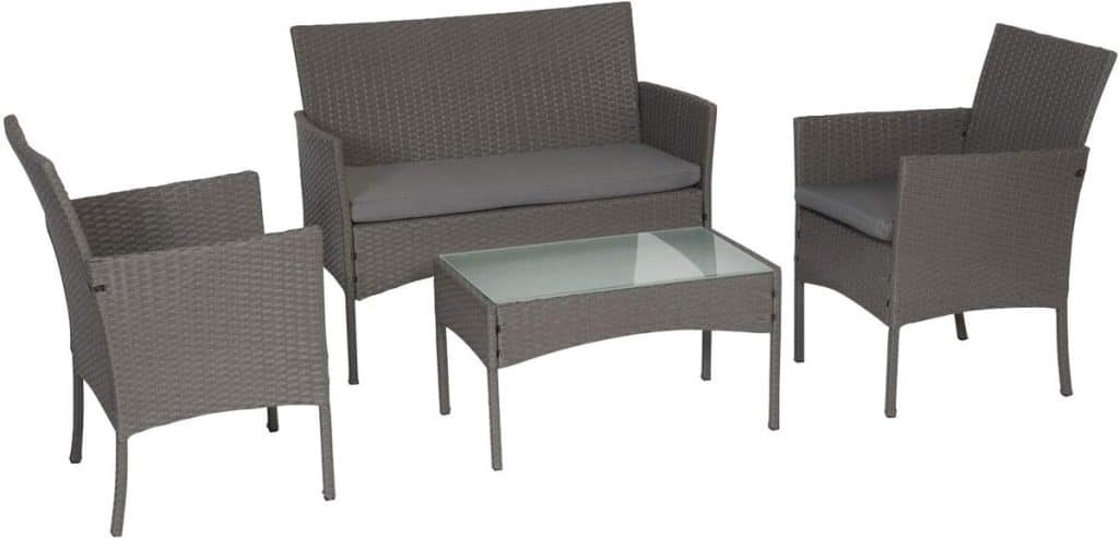 Test : salon de jardin Happy Garden Cordoue en résine tressée