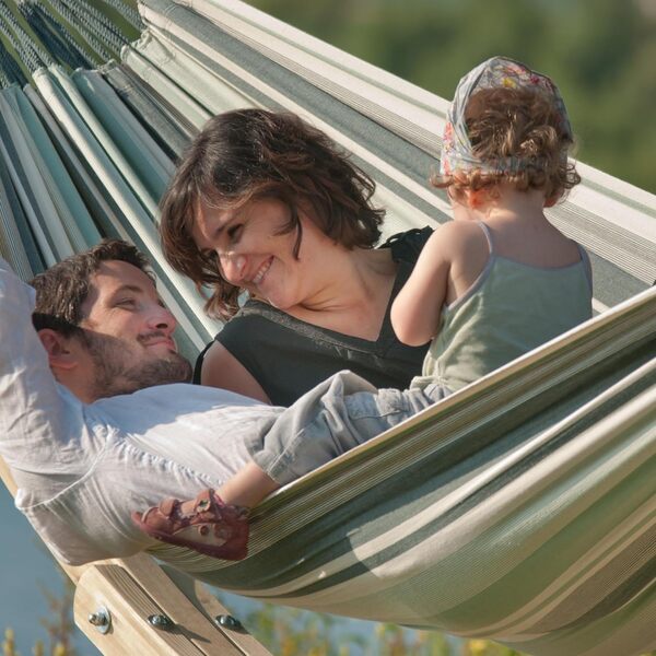 LA SIESTA Paloma Olive - Hamac classique double en coton