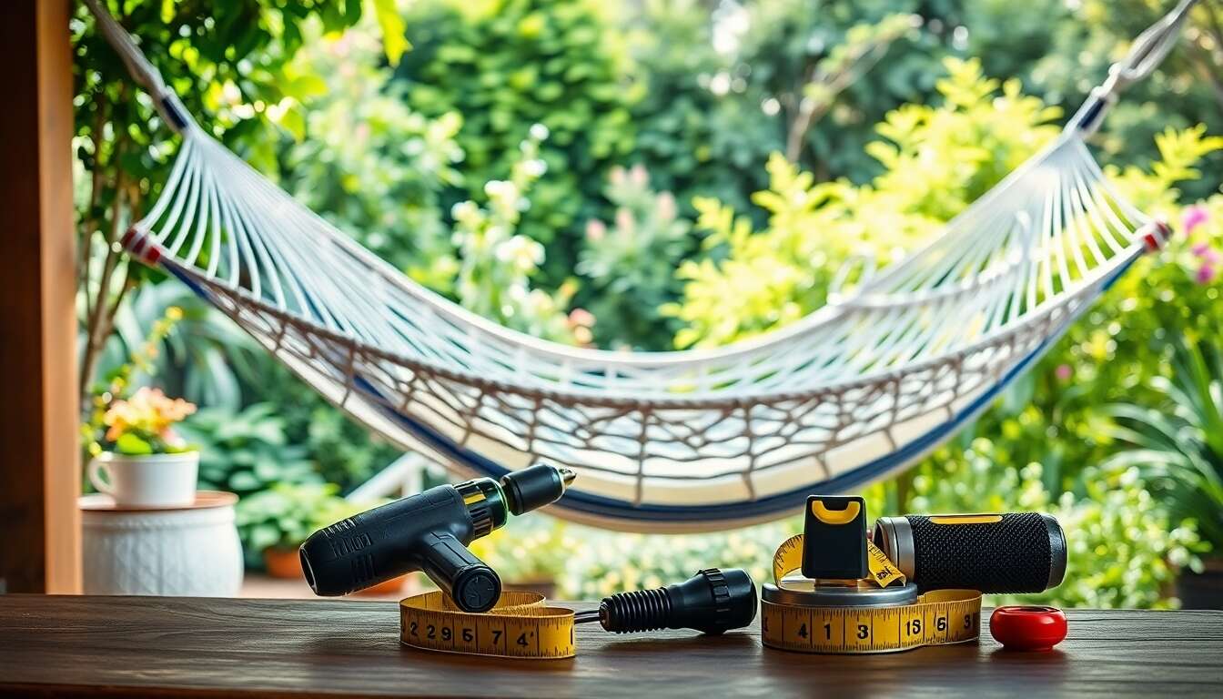 Conseils pratiques pour installer un hamac dans le jardin