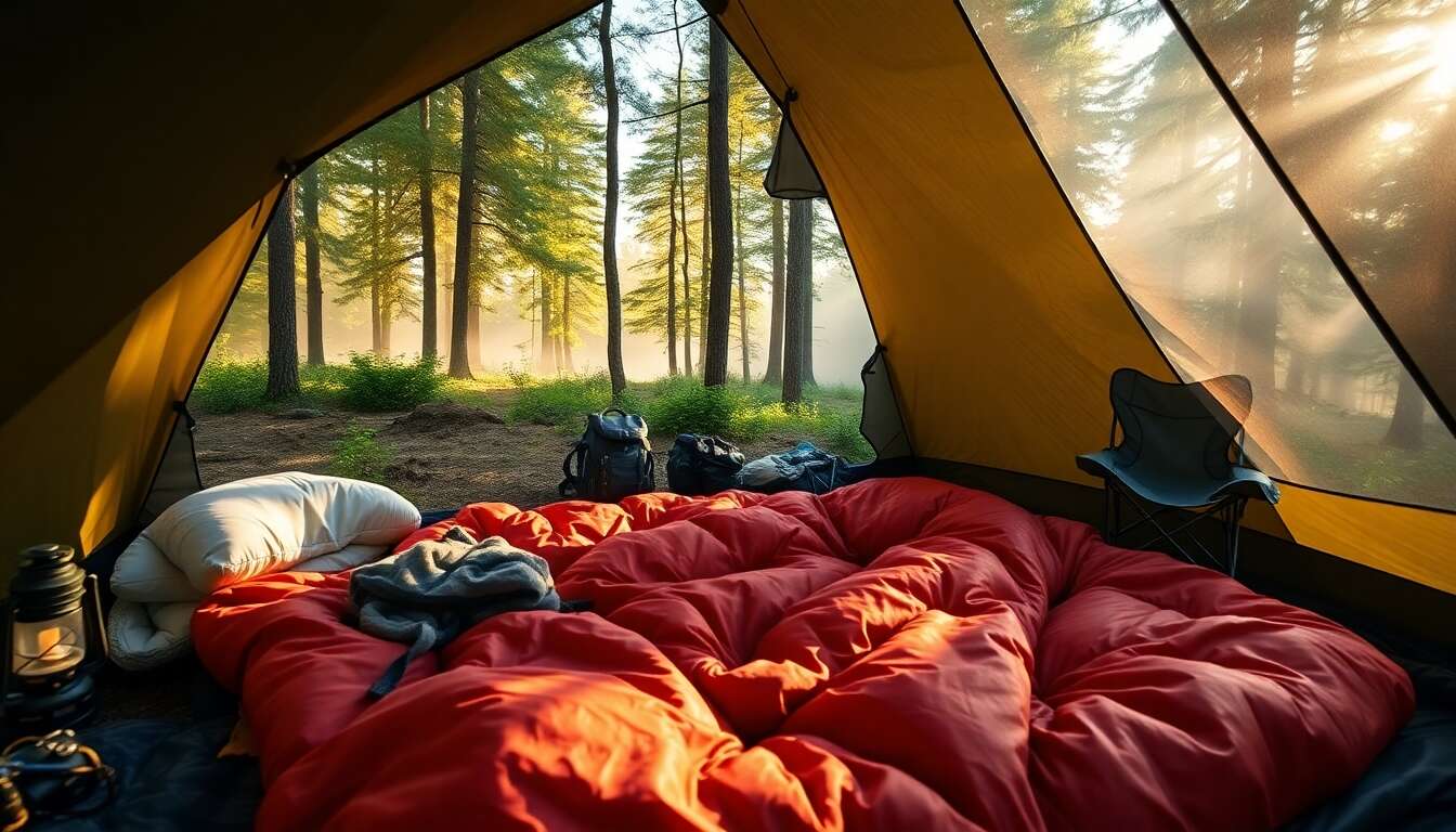 Le choix du sac de couchage adapt&eacute;