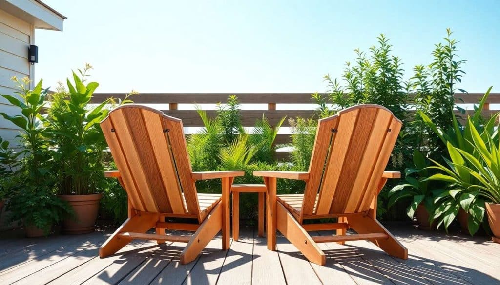 Tendance actuelle : transats en bois écologique