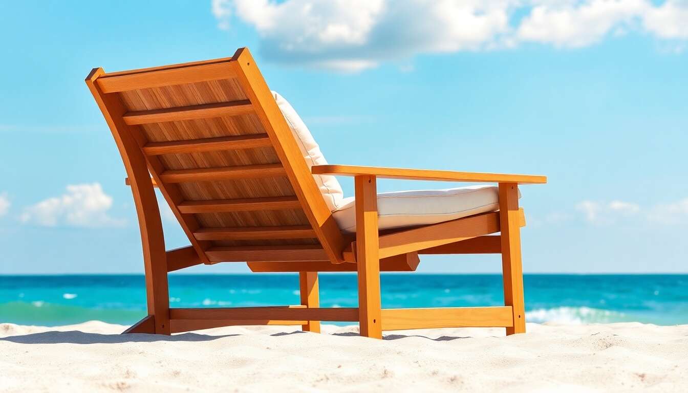 Les avantages du transat en bois pour l'&eacute;t&eacute;