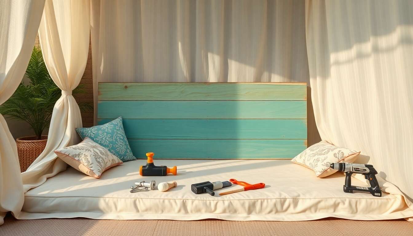 Installer un coin détente avec un matelas de soleil élégant