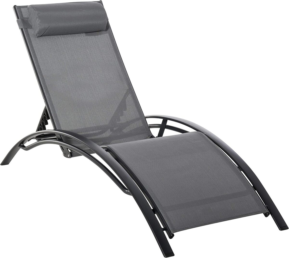 Test : bain de soleil Outsunny, confort et design contemporain