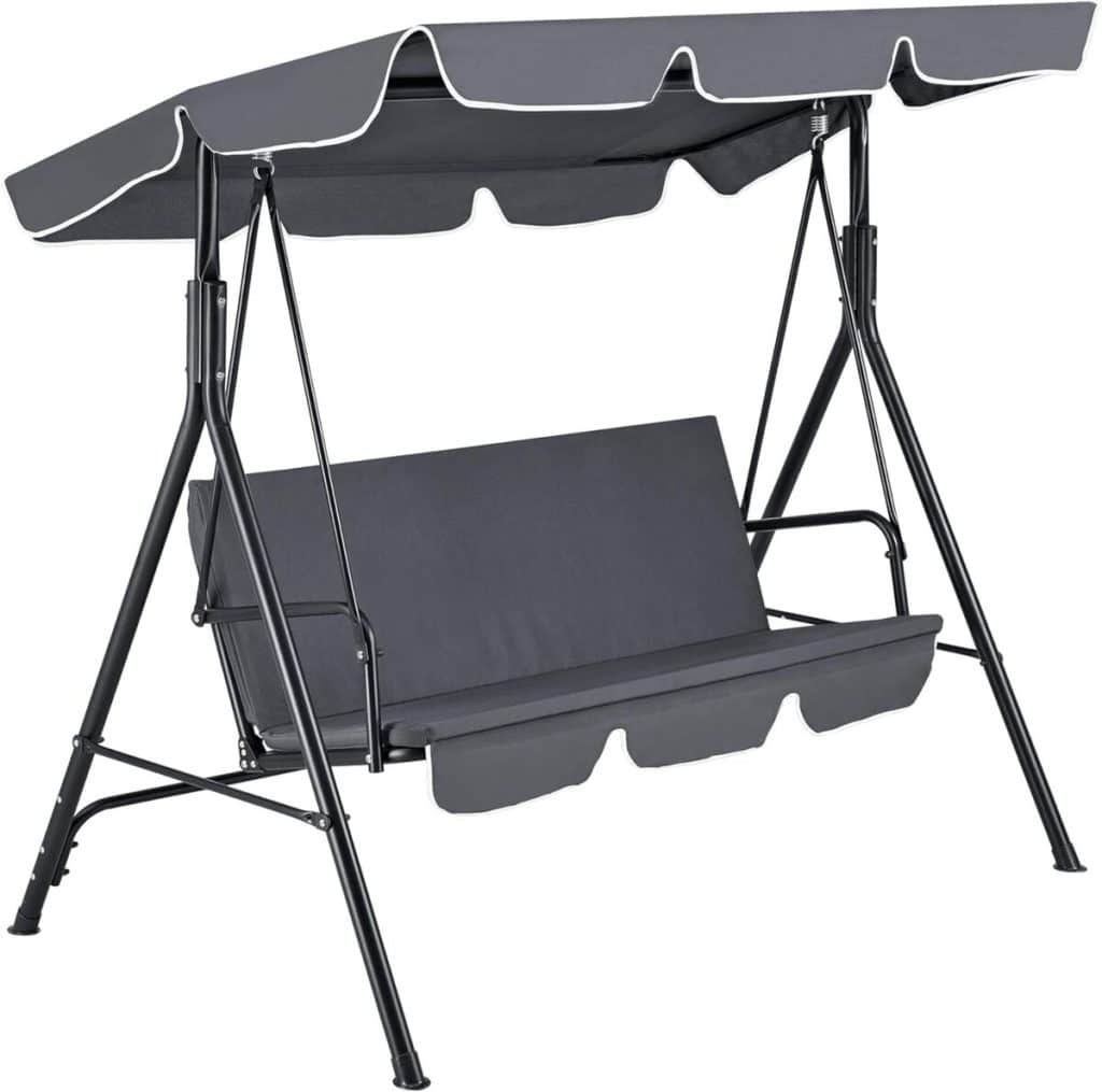 Test de la balancelle de jardin [en.casa] : confort et robustesse au rendez-vous