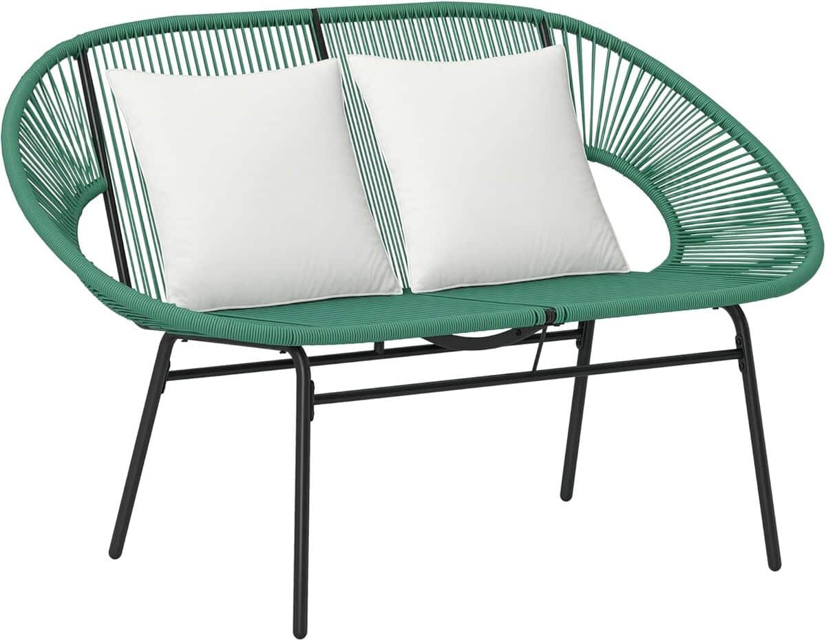 Test du banc de jardin Outsunny : confort et style en extérieur