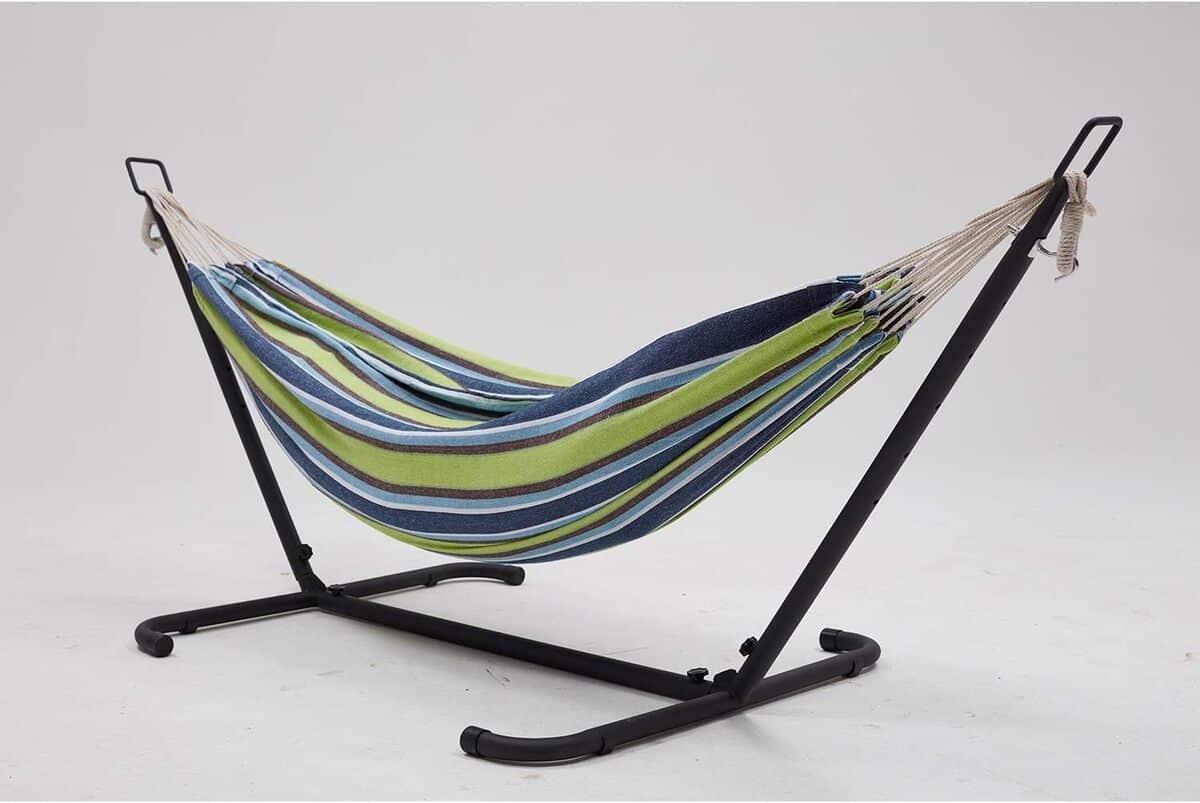 Test du hamac Concept Usine Copacabana bleu : confort et style pour votre extérieur