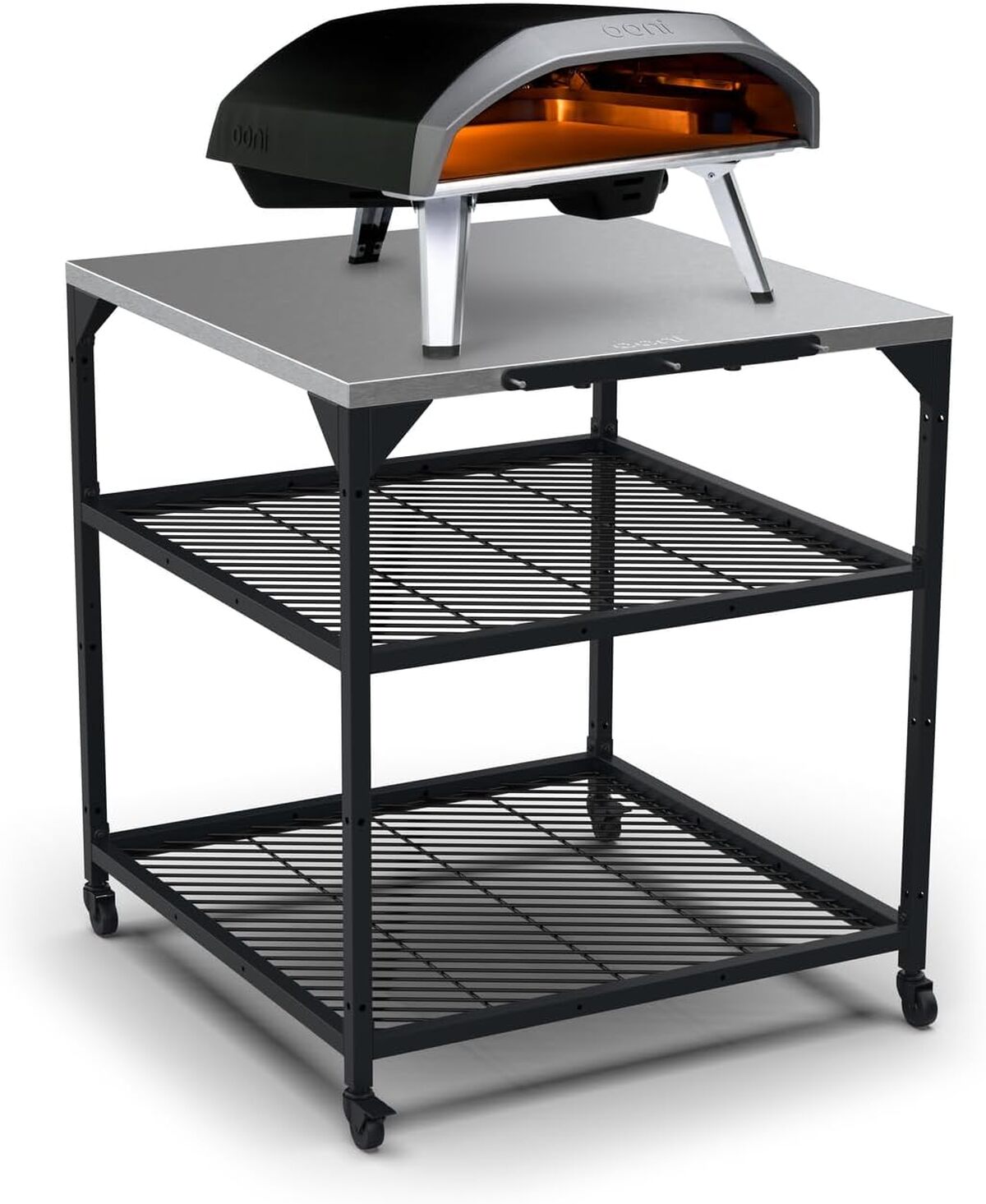 Test : ooni table INOX modulaire pour four extérieur