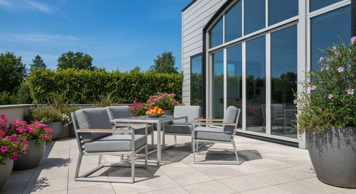 5 raisons de choisir une terrasse en aluminium