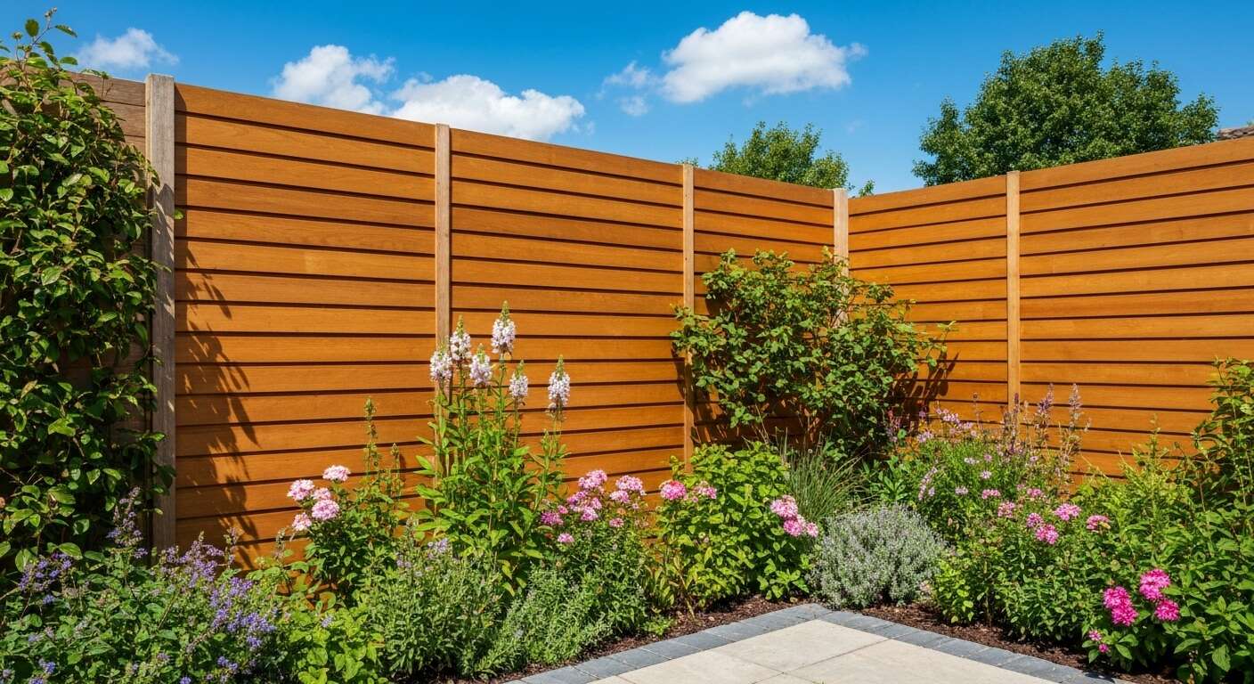 10 idées de clôture de jardin moderne