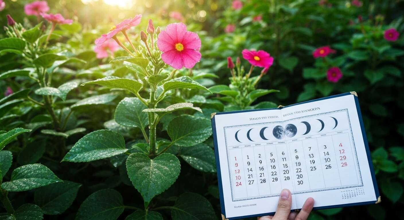 Planifier son jardinage avec un agenda lunaire : guide complet