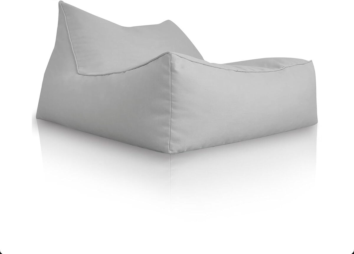 Avis : aiire pouf extérieur géant moderne, confort XXL en gris