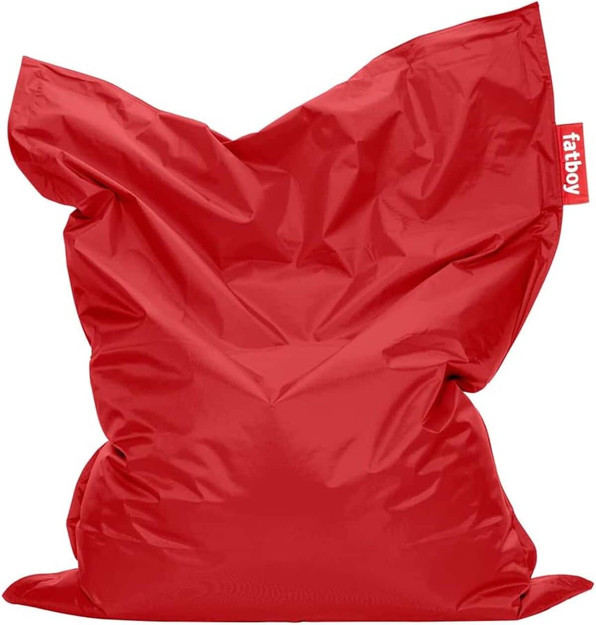 Test du pouf poire XXL Fatboy Original rouge : confort ultime